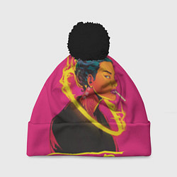 Шапка c помпоном Cyberfire 404