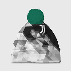 Шапка с помпоном JUVENTUS, цвет: 3D-зеленый
