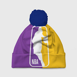 Шапка с помпоном NBA Kobe Bryant, цвет: 3D-тёмно-синий