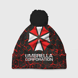 Шапка c помпоном UMBRELLA CORPORATION