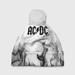 Шапка c помпоном ACDC