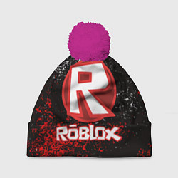 Шапка с помпоном ROBLOX, цвет: 3D-малиновый