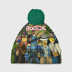 Шапка c помпоном ROBLOX