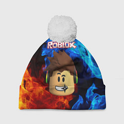 Шапка c помпоном ROBLOX