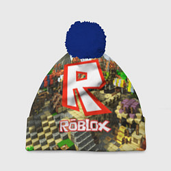 Шапка c помпоном ROBLOX