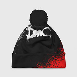 Шапка с помпоном DEVIL MAY CRY DMC, цвет: 3D-черный