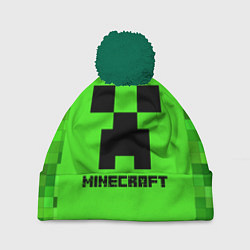 Шапка c помпоном MINECRAFT