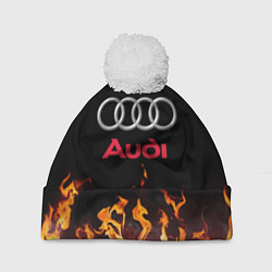 Шапка c помпоном AUDI