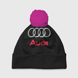 Шапка c помпоном AUDI