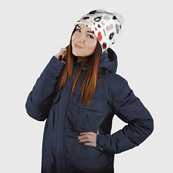 Шапка с помпоном Приключения Сабрины, цвет: 3D-белый — фото 2