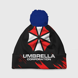 Шапка c помпоном Umbrella Corporation