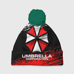 Шапка c помпоном Umbrella Corporation