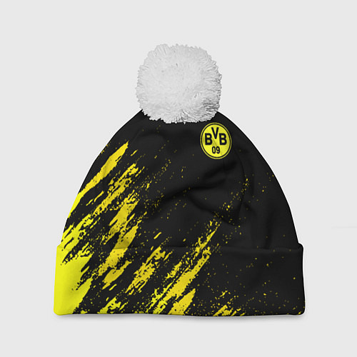 Шапка c помпоном BORUSSIA / 3D-Белый – фото 1