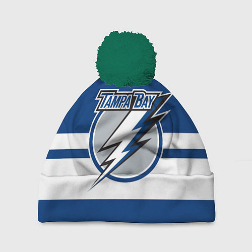 Шапка c помпоном TAMPA BAY LIGHTING / 3D-Зеленый – фото 1