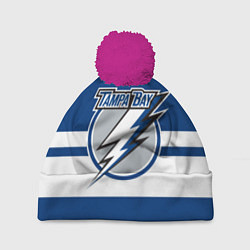Шапка c помпоном TAMPA BAY LIGHTING