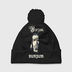 Шапка с помпоном Burzum, цвет: 3D-черный