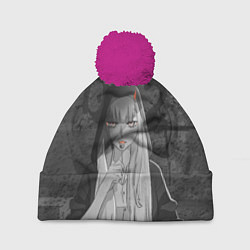 Шапка c помпоном Zero Two