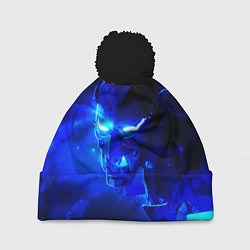 Шапка с помпоном Валорант, цвет: 3D-черный
