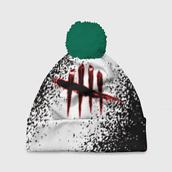 Шапка с помпоном Dead by Daylight, цвет: 3D-зеленый