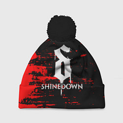 Шапка c помпоном Shinedown