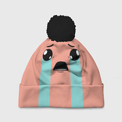 Шапка с помпоном Crying Isaac, цвет: 3D-черный