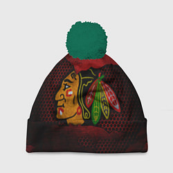 Шапка с помпоном CHICAGO NHL, цвет: 3D-зеленый