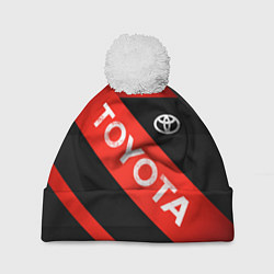 Шапка c помпоном TOYOTA LINES