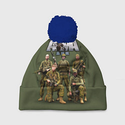 Шапка c помпоном Арма Arma, военный симулятор