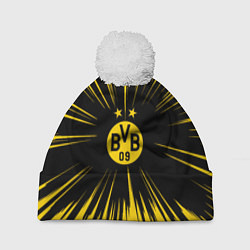 Шапка с помпоном Borussia Dortmund Crush Theme, цвет: 3D-белый