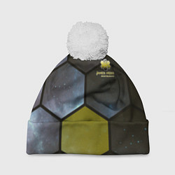 Шапка с помпоном JWST space cell theme, цвет: 3D-белый