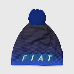 Шапка c помпоном FIAT BLUE HEAD