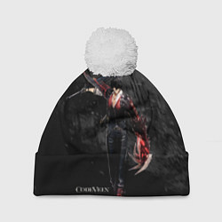 Шапка с помпоном Луи Амамия Code Vein, цвет: 3D-белый