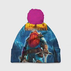 Шапка с помпоном Deep Rock Galactic Scout, цвет: 3D-малиновый