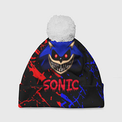 Шапка c помпоном SONIC EXE DARK SONIC