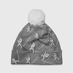 Шапка c помпоном Peugeot: Pattern