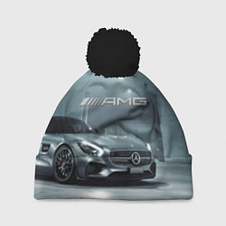 Шапка c помпоном Mercedes AMG - Motorsport