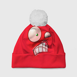 Шапка c помпоном Plants vs Zombies - Перчик