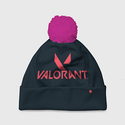 Шапка c помпоном Valorant игрок