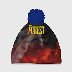 Шапка c помпоном Forest fire game