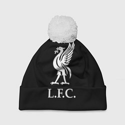 Шапка с помпоном Liverpool fc club, цвет: 3D-белый