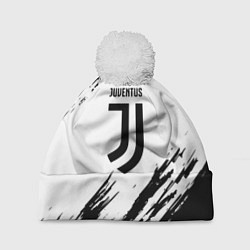 Шапка c помпоном Juventus краски