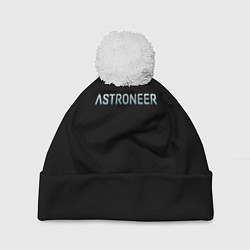 Шапка c помпоном Astroneer logo