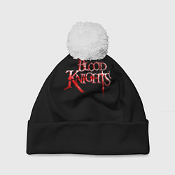 Шапка c помпоном Blood Knights logo rpg