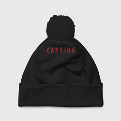 Шапка с помпоном Carrion, цвет: 3D-черный