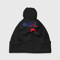 Шапка c помпоном All stars logo