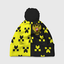Шапка c помпоном Minecraft Russia