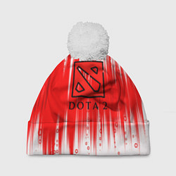 Шапка c помпоном Dota abstraction