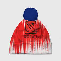 Шапка c помпоном Dota abstraction