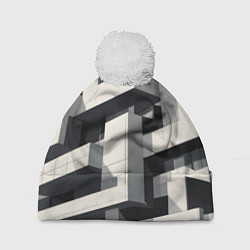 Шапка c помпоном Вдохновлено Ле Корбюзье
