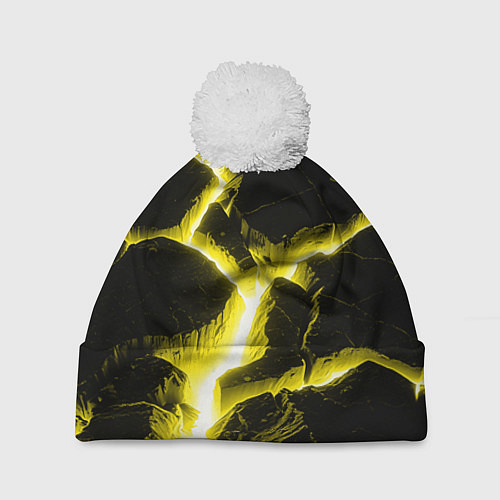 Шапка c помпоном The rift / 3D-Белый – фото 1